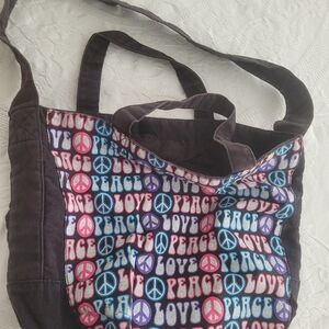 Colorful Peace and Love Women's Bag